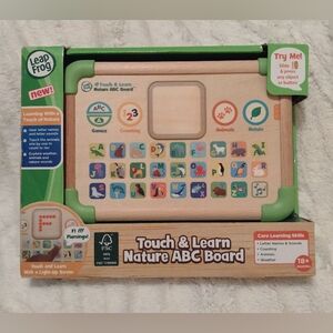 Leap Frog Touch & Learn Nature ABC Board New